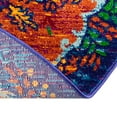 thumbnail image 5 of Unique Loom Calypso Collection Area Rug - Antigua (5' 3" x 8' Oval Fuchsia/Green), 5 of 8