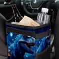 thumbnail image 6 of Starry Dinosaur Foldable Car Trash Can with Lid, Leak-Proof, Hanging Storage Bag - Car Trash Bin, Car Trash Can, Car Garbage Can, 6 of 6