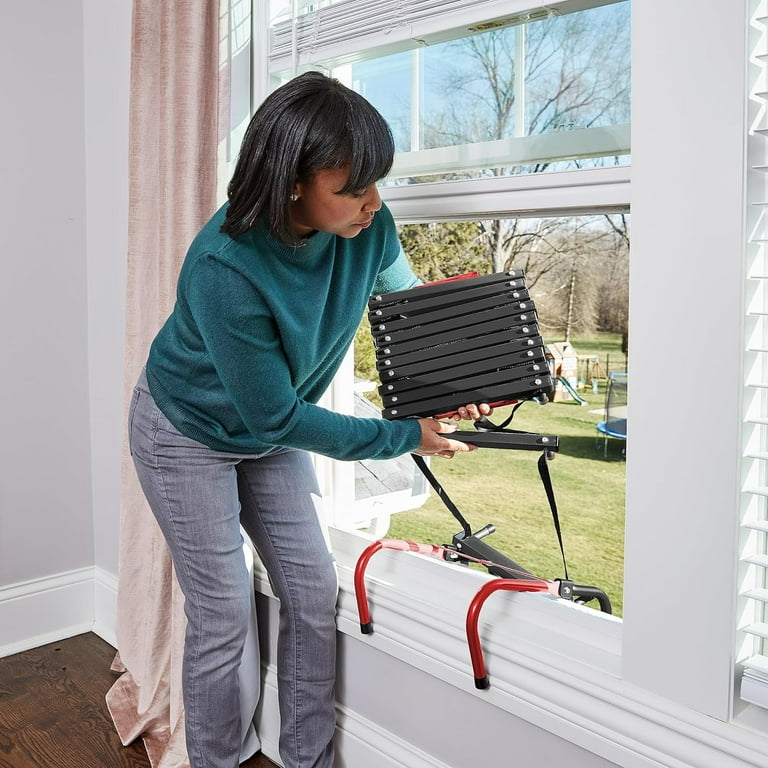 First Alert 24 ft. H Fire Escape Ladder 375 lb. capacity First Alert 24 ft. H Fire Escape Ladder 375 lb. capacity