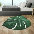 thumbnail image 5 of Green Leaves Floor Mat Non Slip Kitchen Rugs Entrance Door Mat Bath Mat 110x150cm, 5 of 8