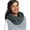 Gray, variant on Women's Super Fleece Loop Scarves & Wraps, Purple