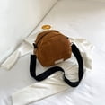 thumbnail image 4 of Lock Shell Bandolera Corduroy Mujeres Crossbody Bolsas para Adolescente Niñas (Marrón) Sywqhk Para Estrenar, 4 of 8