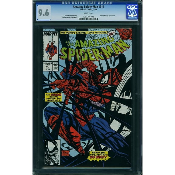 Amazing Spider-Man #317 - CGC 9.6 Comic Book