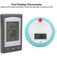 thumbnail image 4 of Termómetro flotante digital inalámbrico para piscina, medidor de temperatura del agua, para piscina, spa y bañera de hidromasaje con pantalla para todas las piscinas interiores y exteriores, 4 of 5
