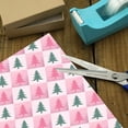 thumbnail image 3 of Christmas Wrapping Paper | Premium Holiday Gift Wrap | Pink Pines 58" x 23" (1–5 Rolls) - 5 Rolls, 3 of 5