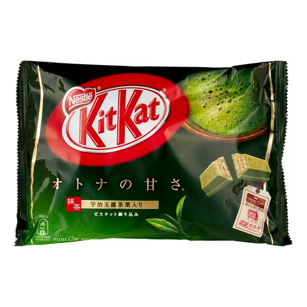 KitKat Green Tea (Matcha Chocolate), Mini Bars, 4.7 Oz