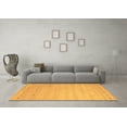 thumbnail image 3 of Ahgly Company Indoor Square Abstract Brown Contemporary Area Rugs, 3' Square, 3 of 4