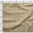 thumbnail image 2 of Soimoi Geometrical Print,Cotton Poplin, Sewing Fabric Sold by The Yard 42 Inch Wide,Sewing Craft Quilting/Quilt Making Fabric, Beige, 2 of 6