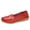 Rouge, variante sur TOWED22 Ballerines pour Femmes, Ballerines Florales pour Femmes Beige à Enfiler Fleurs en Cuir PU Bout Rond Chaussures Habillées, Rose