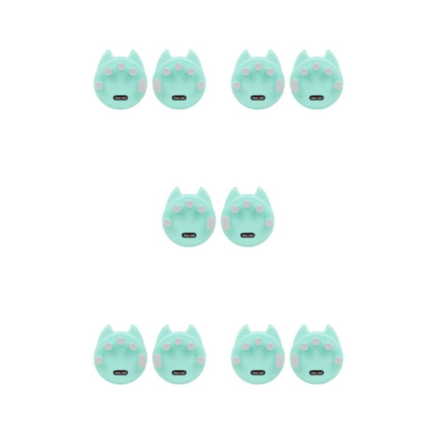 Greeniant 2 piezas Piano Dedos Entrenador Práctica Estiramiento Mano Corrector Empuñaduras Ejercitador Almohadillas Herramientas para Type2 NO2