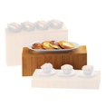 thumbnail image 1 of Cal Mil 166-7-60 Bamboo Display Step Riser, Rectangle - 20 x 7 x 7 in., 1 of 1