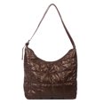 thumbnail image 2 of Bolsa de hombro informal con asa superior de nailon para mujerde compras acolchado (marrón oscuro) Likrtyny Para Estrenar, 2 of 9