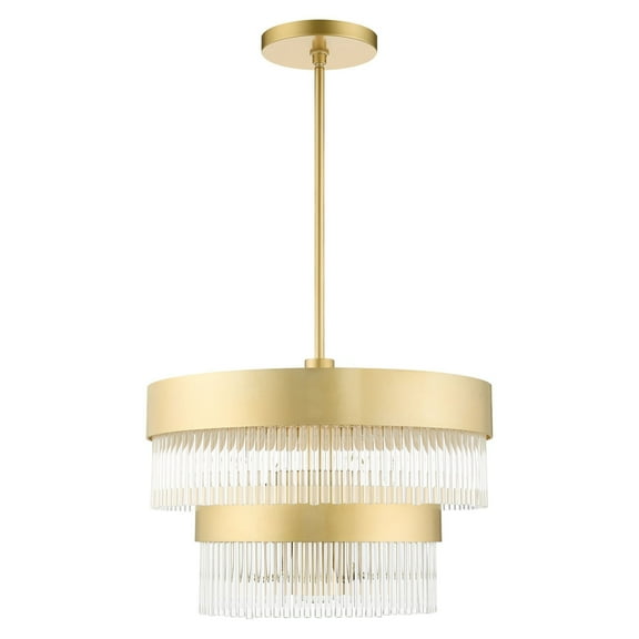 Livex Lighting - Norwich - 5 Light Chandelier in Modern Style - 20 Inches wide