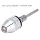 thumbnail image 3 of Keyless Drill Chuck Impact Driver Adapter Converter 3 Mordazas 1/8in Vástago Redondo 0,3 ‑ 3,4mm Plata, 3 of 8