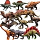 thumbnail image 2 of Dinosaurios, Juguete de dinosaurio, Juguetes de dinosaurio para niños y niñas de 4 a 12 años, Tiranosaurio Rex Cabeza gruesa Dragón Marrón oso de fresa Juguete, 2 of 5