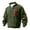 A-Army Green348, variant on XIAOCHA Quilted Men's Hoodies Leather Blend Half-Zip Tactical Top Fall Winter Outdoor Athletic Hoodie