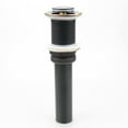 thumbnail image 2 of Tapón de desagüe emergente sin rebosadero, desagüe para lavabo de lavabo de baño, negro Xemadio CJWUS-5727, 2 of 5