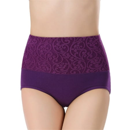 

Rumida 4 Pcs Women Lady Briefs Panties High Waist Comfortable Soft Underpants Tummy Control Briefs Panties Underpants High Waist Tummy Control Women Lady Comfortable Soft 4 Pcs 573