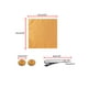 thumbnail image 3 of INSPIRE CHIC Corbata de lunares para hombres, juego de clip de corbata, gemelos, pañuelo de bolsillo para negocios y bodas en naranja y púrpura, 3 of 6