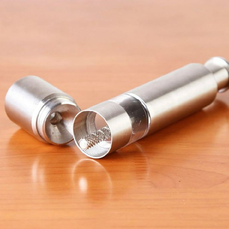 Salt and Pepper Grinder with Modern Thumb Push Button Grinder