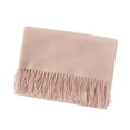 thumbnail image 2 of Cozy Solid Tone Scarf Versatile Shawl for Cold Weather & Indoor Comfort, 2 of 3