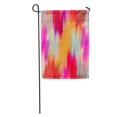 thumbnail image 1 of JSDART Colorful Pattern Ikat Abstract Batik Classic Damask Dye Ethnic Graphic Garden Flag Decorative Flag House Banner 28x40 inch, 1 of 2