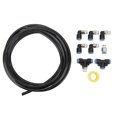 thumbnail image 3 of Kit De Accesorios De Vacío, Accesorios De Conexión A Presión Resistencia A La Abrasión Tubo De 15 Pies Duradero Flexible 180 Psi Para Vehículos Turbocargados Con Válvula De ANGGREK Air Line Tubing Kit, 3 of 8