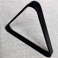thumbnail image 1 of Estante triangular de billar de madera, accesorios, portabolas, estante , suministros, estante de diamante de 57,2 mm, trípode de 8 bolas, para Negro shamjiam Estante Triángulo, 1 of 8
