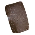 thumbnail image 4 of Medias de rejilla para mujer, medias de rejilla con pedrería. Medias de rejilla para mujer. café, 4 of 7