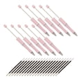 thumbnail image 4 of 10x Beadable Pens Ball Pen Ballpoint Pen Bulk for Drawing Journaling Writing pink, 4 of 9