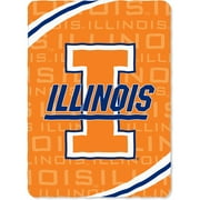 NCAA Illinois Fighting Illini 66" x 90" Fleece Blanket