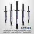 thumbnail image 6 of Dracaena.io 10 Pack of 4g Carbon-Based Thermal Paste, High-Performance Compound for CPUs, Consoles, GPUs, Laptops. Thermal Interface Material-CT9, High Conductivity, Long Durability, Non-Conductive, 6 of 8