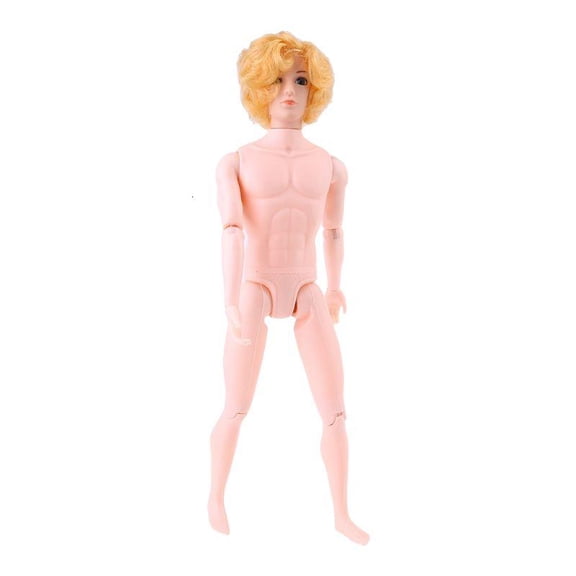 30cm 12 Moveable Jointed for Naked Dolls for Doll Body Yellow Hair for Ken