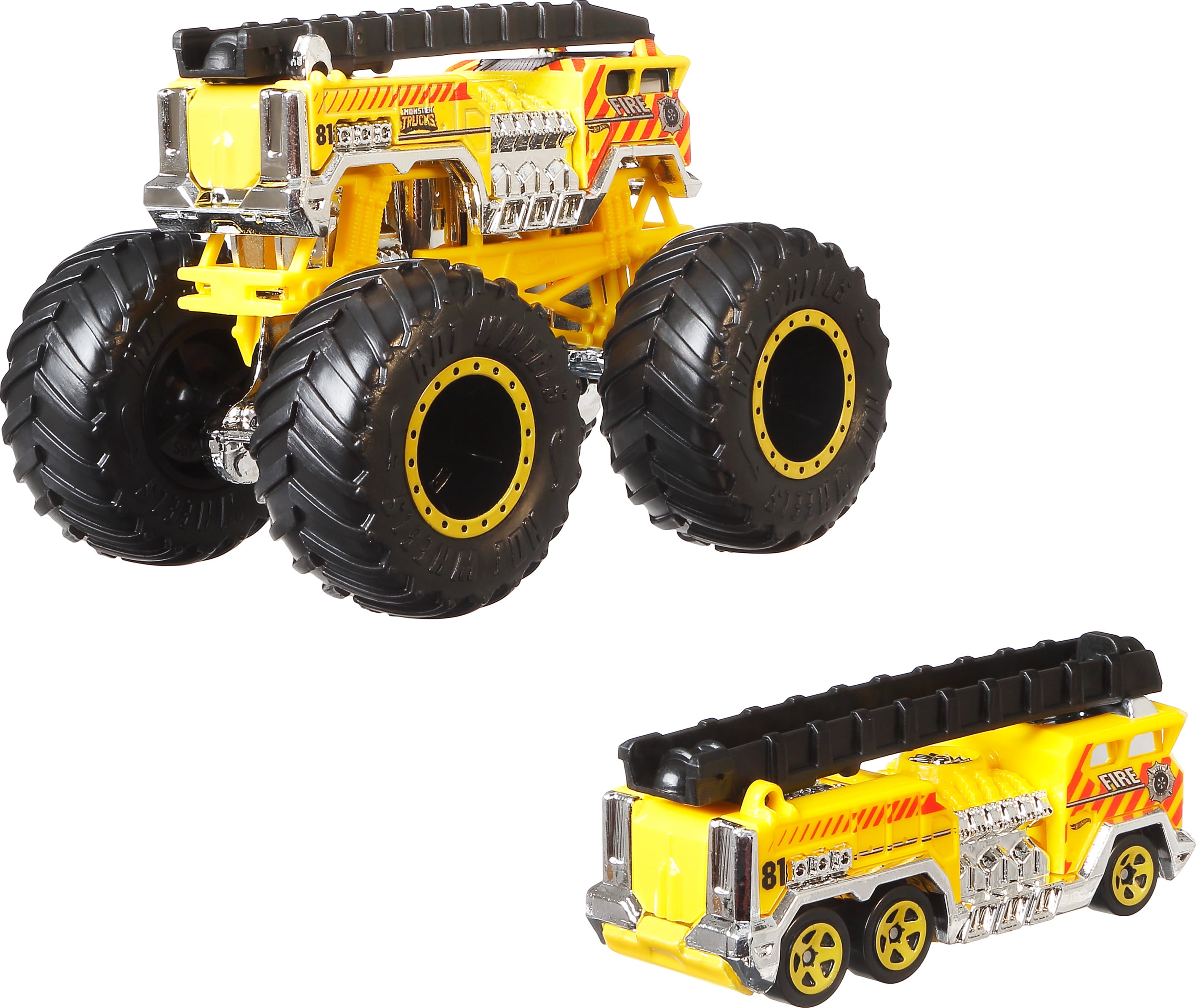 Hot Wheels RacerVerse Marvel Hulkbuster Hauler Transporte et stocker jusqu'à 10 véhicules jouets, cabine amovible avec casque rabattable et figurine non amovible