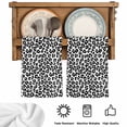 thumbnail image 5 of Black Abstract Art Kitchen Towels Set of 1, Elegant Modern Art Luxury Absorbent Dish Towels for Kitchen, Microfiber Hand Towel, Quick Drying Tea Towel for Cleaning Decorative Dishcloths, 5 of 7