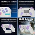 thumbnail image 5 of RG P01 Wireless Gaming Controller, Bluetooth Gamepad with Hall Effect, RGB Light Modes, Compatible with Xbox, PC, Steam, Android, IOS, 5 of 5