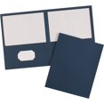 thumbnail image 4 of Avery Two-Pocket Folders, Dark Blue, Box of 25, Multi Pack of 5 (47985), 4 of 5
