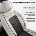 thumbnail image 3 of for DODGE GRAND CARAVAN 2004-2020 Front Seat Cover Soft Leather Upholstery Protection Tailored Fit Comfort Fit, 3 of 8