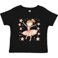thumbnail image 3 of Inktastic Ballerina Girl in Pink Girls Toddler T-Shirt, 3 of 5