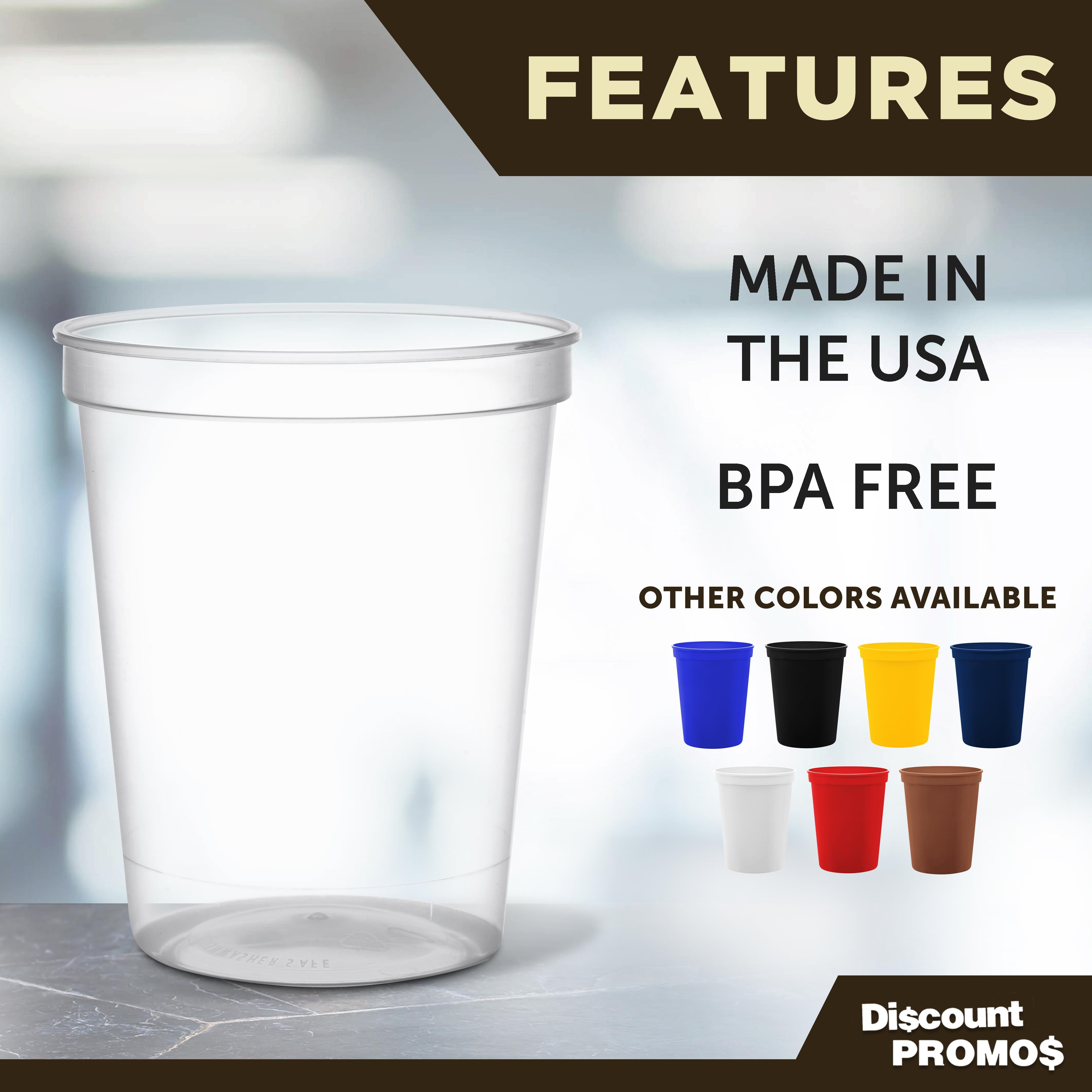 H-E-B 12 oz Clear Plastic To Go Cups with Lids - Shop Drinkware at H-E-B