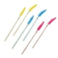 thumbnail image 4 of VONKY 50PCS Eyelashes Crystal Handle Brush Mascara Wands Applicator Cosmetic Brush Disposable Make Up brushes,Yellow, 4 of 9