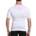 thumbnail image 6 of Mens Compression Body Shaper Hide Moobs Undershirt Slimming Shapewear Shorts Sleeves Vest Tank Top, 6 of 6