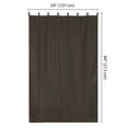thumbnail image 6 of LAGarden 54"x84" Outdoor Curtain Panel Tab Top Drape UV30+ Patio Pergola Garden 10 Pack, 6 of 9