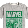 thumbnail image 3 of Marvel - St. Patrick's Day Green Grid - Toddler And Youth Short Sleeve Graphic T-Shirt, 3 of 5