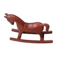 thumbnail image 2 of Lipstore Rocking Horse Ornament Decoration Housewarming Office Keepsake Multifunction red, 2 of 8
