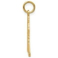 thumbnail image 2 of 10K Yellow Gold Hockey Player Charm Pendant Necklace with Chain, 2 of 4