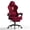 LW220-Red, variant on SOONTRANS Gaming Chair with Footrest, Ergonomic Gamer Chair for Adult, Reclining Velvet Fabric Office Chair, High Back Compute Chair with Massage, Racing Game Chairs(Black)
