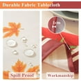thumbnail image 7 of SASTYBALE Fall Pumpkin Sunflower Tablecloth, 60"x140" Rectangle Polyester - Spillproof for Thanksgiving Harvest, 7 of 7