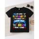 thumbnail image 1 of Boys' Kindergarten & 1st Grade Graduation T-Shirt - Colorful Letter Print with Stars & Confetti Design, Soft Round Neck Short Sleeve Top for Spring/Summer, Machine Washable, Preschool Graduat, 1 of 6