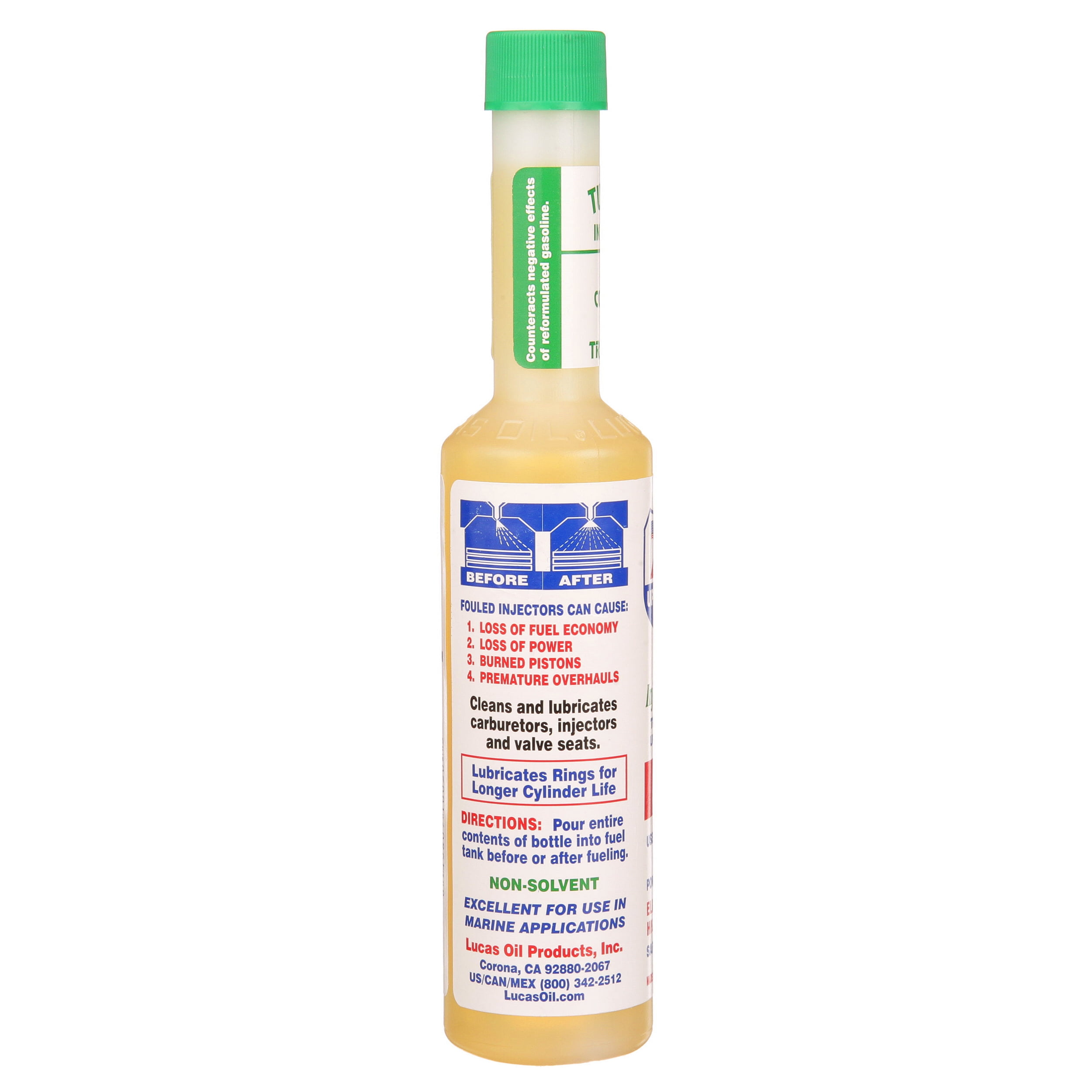 Lucas Oil High Mileage Fuel Treatment - 5.25 fl oz (10977